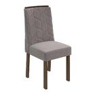 Conjunto 2 Cadeiras Astrid Imbuia/ - Móveis Lopas