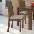 Conjunto 2 Cadeiras Athenas Móveis Lopas Imbuia Clean/rustico