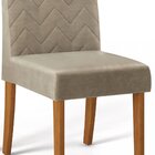 Conjunto 2 Cadeiras Áurea Para Sala De Jantar Dj Móveis