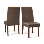 Conjunto 2 Cadeiras Áurea Para Sala De Jantar Dj Móveis