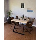 Conjunto 2 Cadeiras Brenda Marrom Marrom