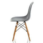 Conjunto 2 Cadeiras Charles Eames Cinza Escuro