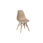 Conjunto 2 Cadeiras Charles Eames Eiffel Wood Base Madeira -