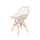 Conjunto 2 Cadeiras Charles Eames Wood Vision Design - Nude