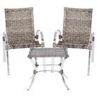 Conjunto 2 Cadeiras Colombia 1 Mesa Baixa Colombia Para Área