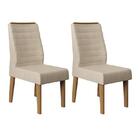 Conjunto 2 Cadeiras Curvata - Pr Móveis