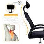 Conjunto 2 Cadeiras De Escritório Home Office Presidente Exec