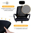 Conjunto 2 Cadeiras De Escritório Home Office Presidente Exec