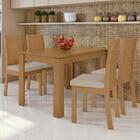 Conjunto 2 Cadeiras De Jantar Athenas Amêndoa Lopas Veludo Cr