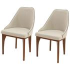 Conjunto 2 Cadeiras De Jantar Diamantina Madeira Maciça Greic