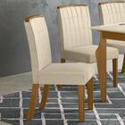 Conjunto 2 Cadeiras De Jantar Espanha Multimóveis Cr5003 Linho