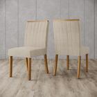 Conjunto 2 Cadeiras De Jantar Espanha Multimóveis Cr5003 Linho