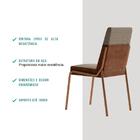 Conjunto 2 Cadeiras De Jantar Hug 1749 Carraro Areia Rose