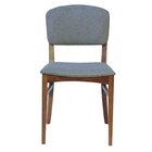 Conjunto 2 Cadeiras De Jantar Madeira Maciça Ayla Estofada Li