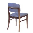 Conjunto 2 Cadeiras De Jantar Madeira Maciça Ayla Estofada Li