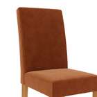 Conjunto 2 Cadeiras De Jantar Mdf Maia Cimol Madeira/terracota