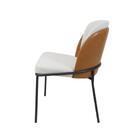 Conjunto 2 Cadeiras De Jantar Nevada Com Encosto Curvo Estofa