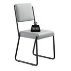 Conjunto 2 Cadeiras De Jantar Next Tecido Mesclado Est.preta