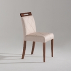 Conjunto 2 Cadeiras De Jantar Poloux Matelasse Linho Bege Fin