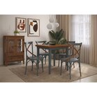 Conjunto 2 Cadeiras De Madeira Maciça Apaixone X Cinza