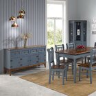 Conjunto 2 Cadeiras De Madeira Maciça Cinza