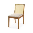 Conjunto 2 Cadeiras De Madeira Maciça Espanha