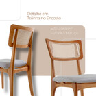 Conjunto 2 Cadeiras De Madeira Viena