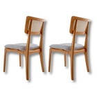 Conjunto 2 Cadeiras De Madeira Viena