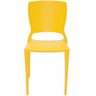 Conjunto 2 Cadeiras De Plástico Polipropileno E Fibra De Vidr