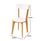 Conjunto 2 Cadeiras Divino - Branco