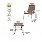 Conjunto 2 Cadeiras E Namoradeira Com Mesa De Centro Colômbia