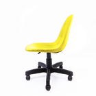 Conjunto 2 Cadeiras Eames Botone Amarela Office Preto