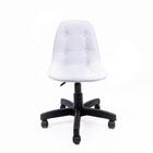 Conjunto 2 Cadeiras Eames Botone Branca Office Preto
