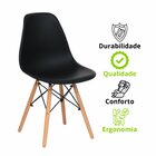Conjunto 2 Cadeiras Eames Eiffel Dkr Preto