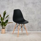 Conjunto 2 Cadeiras Eames Eiffel Dkr Preto