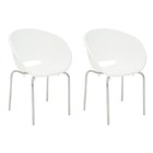 Conjunto 2 Cadeiras Elena - Tramontina - Branco