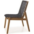 Conjunto 2 Cadeiras Em Madeira E Corda Náutica Sem Braço Traç