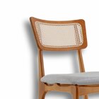 Conjunto 2 Cadeiras Em Madeira Maciça Ravena Luna / Imbuia Na