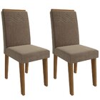 Conjunto 2 Cadeiras Em Mdf Com Moldura Taís Cimol