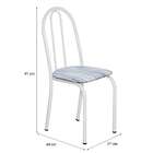 Conjunto 2 Cadeiras Éos Branco E Linho