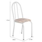 Conjunto 2 Cadeiras Éos Branco E Rattan