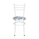 Conjunto 2 Cadeiras Epoxi Branca Para Cozinha Com Assento Per