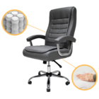 Conjunto 2 Cadeiras Escritório Presidente Executiva Big Confo