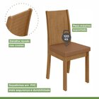 Conjunto 2 Cadeiras Estofadas Athenas