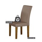 Conjunto 2 Cadeiras Estofadas Napoli  Freijo