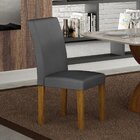 Conjunto 2 Cadeiras Estofadas Napoli  Freijo