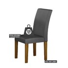 Conjunto 2 Cadeiras Estofadas Napoli  Freijo