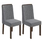 Conjunto 2 Cadeiras Exclusive Imbuia/ - Móveis Lopas