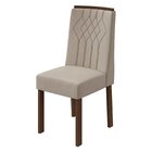 Conjunto 2 Cadeiras Exclusive Móveis Lopas Imbuia Clean/natur