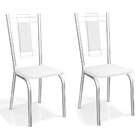 Conjunto 2 Cadeiras Florença Branco